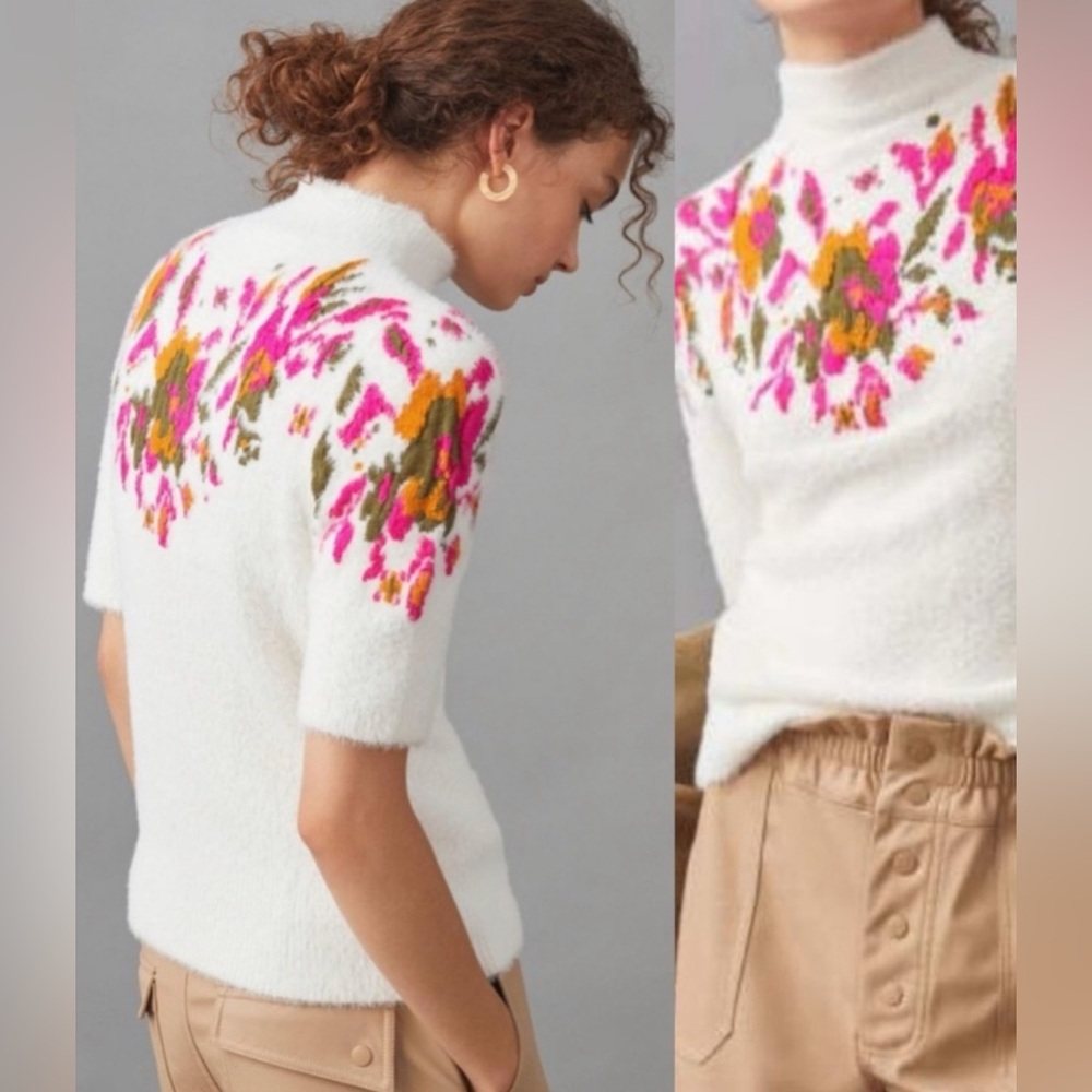 Anthropologie Mock Neck Sweater - Picture 8 of 8